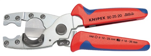 KNIPEX Rohrschneider f.Rohre D.12-25/18-35mm L.210mm Chrom-Vanadin-Elektrostahl KNIPEX