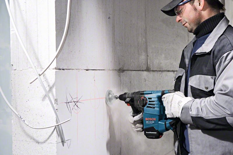 BOSCH Bohrhammer mit SDS plus GBH 3-28 DRE, Handwerkerkoffer