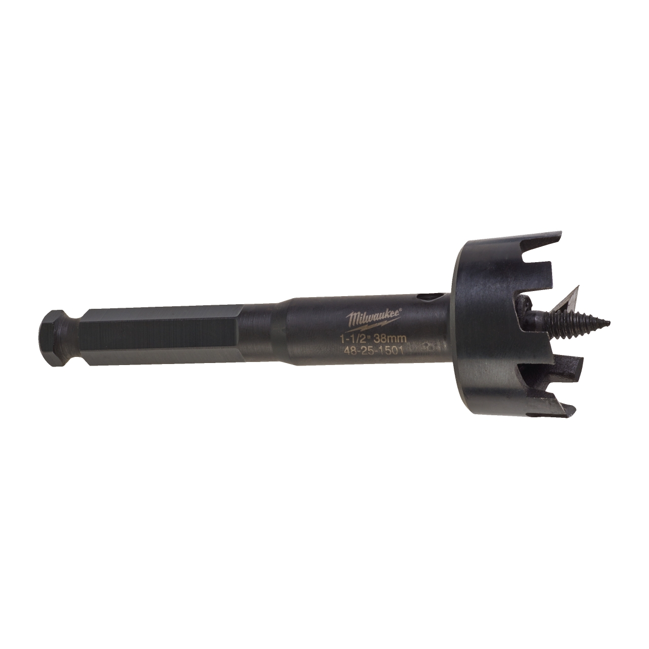 MILWAUKEE 38 mm, 7/16" Hex Selbstbohrer