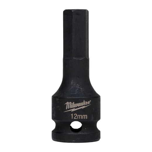 MILWAUKEE Hex 12 / 67 mm SHOCKWAVE Kraft-Biteinsatz 1/2"