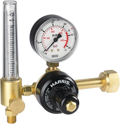 Harris Calorific Flaschendruckminderer 801 Argon/CO₂ 200bar Flowmeter 30l/min