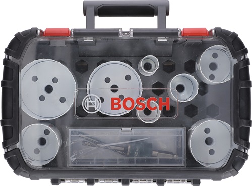 BOSCH Lochsägen-Set Progressor for Wood+Metal 11-tlg.25-86mm Schnitt-T.40mm Bi-Metall