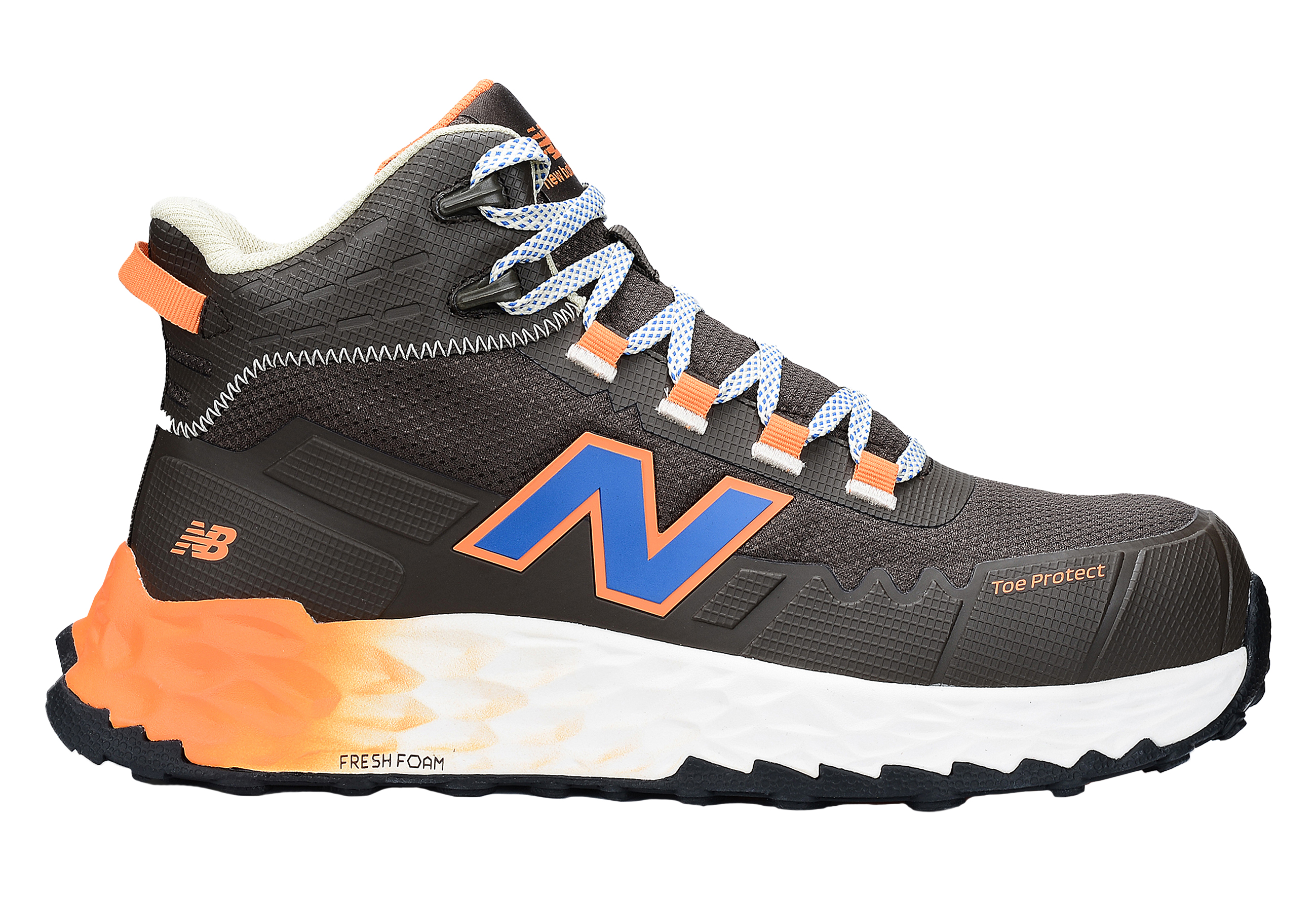 New Balance Cremorne Mid, Sicherheitsstiefel, Weite 2E Gr. 45, choc/orange