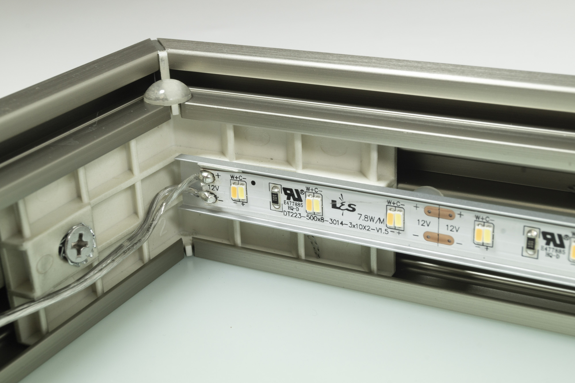 L&S Leuchtboden Denver LED 12 V 3,12 W 450 mm Edelstahl L&S Leuchtboden Denver LED 12 V 3,12 W 450 mm Edelstahl