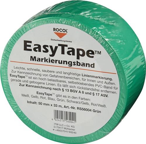 ROCOL Bodenmarkierungsband Easy Tape PVC grün L.33m B.50mm Rl.ROCOL