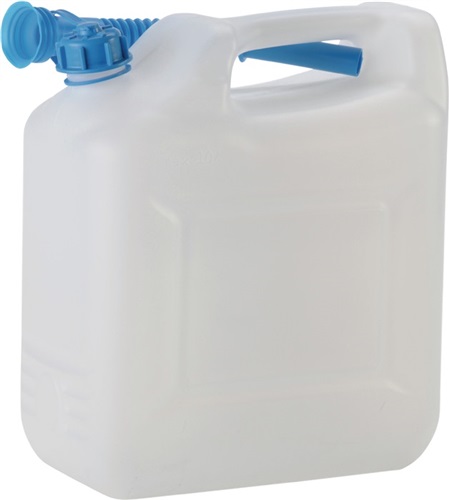 HÜNERSDORFF Wasserkanister 12l HD-PE m.Auslaufrohr H331xB290xT160mm HÜNERSDORFF