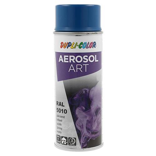 DUPLI-COLOR Buntlackspray AEROSOL Art enzianblau glänzend RAL 5010 400ml Spraydose
