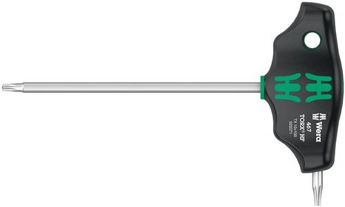 WERA Schraubendreher 467 TORX® HF TX 25x200/15 (kurzer Schenkel)mm WERA