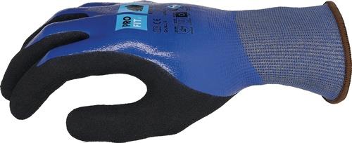 PRO FIT Schnitthandschuh Ultra DRY CUT D Gr.9 blau/schwarz EN 388,EN 407 PSA II PRO FIT