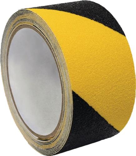 IKS Antirutschklebeband F5750 schwarz/gelb L.18 m,B.50mm IKS