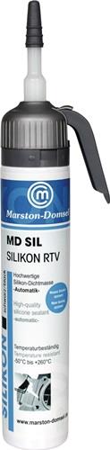 MARSTON-DOMSEL Silikondichtmasse MD SIL schwarz 200ml Automatik-Kartusche MARSTON