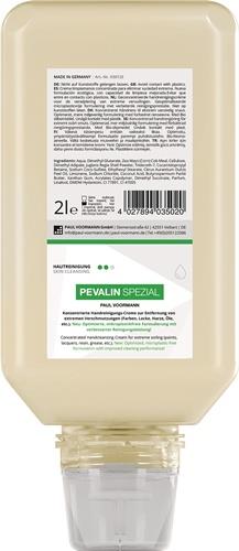 PEVALIN SPEZIAL Handreinigungscreme PEVALIN SPEZIAL 2l rückfettend Softflasche PAUL VOORMANN