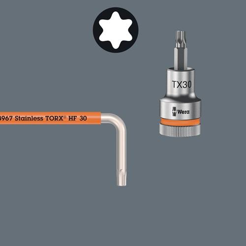 WERA Winkelschlüsselsatz 3967/9 TX SXL Multicolour HF Stainless 1 9teilig VA Wera