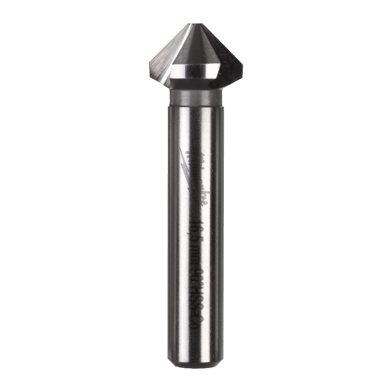 MILWAUKEE 16,5 mm HSS, Senkung M8 HSS-Kegelsenker 90° Rundschaft DIN 335C
