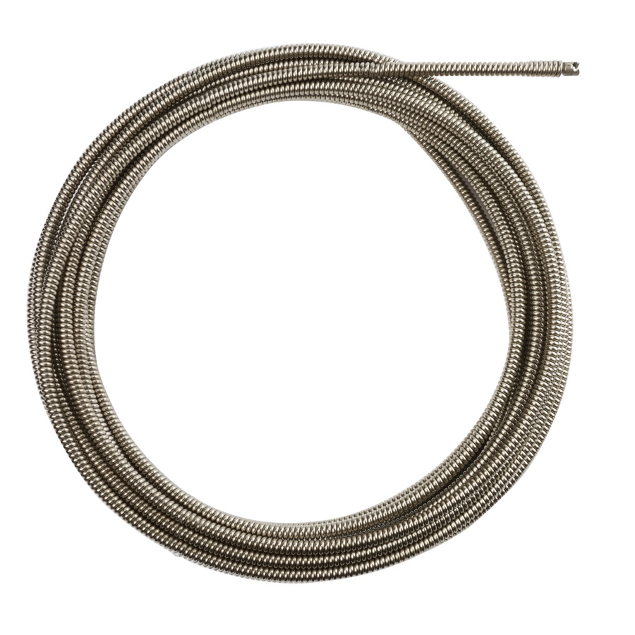 MILWAUKEE 13 mm x 15 m Spirale für Akku-Rohrreiniger M18FFSDC