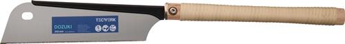 TECWERK Japansäge/Feinzugsäge Dozuki Blatt-L.240mm Gesamt-L.600mm ger.Rattangriff