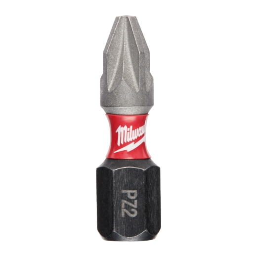 MILWAUKEE PZ2 / 25 mm Schrauberbit SHOCKWAVE