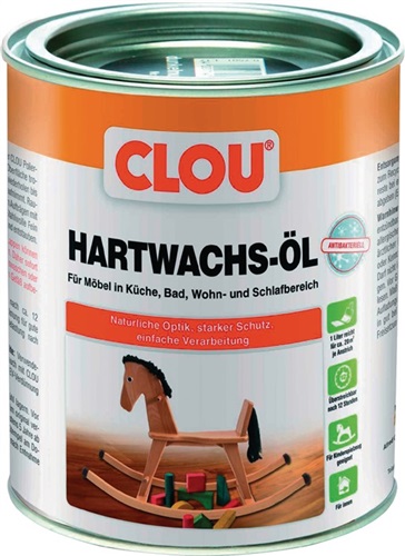 CLOU Hartwachs-Öl flüssig farblos 750 ml Dose CLOU