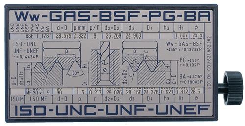 TECWERK ISO-Gewindeanzeiger Filetor B60xT30xH110mm TECWERK