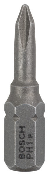 BOSCH Schrauberbit Extra-Hart PH 1, 25 mm, 3er-Pack