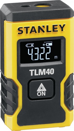 STANLEY Laserentfernungsmesser 12m ± 6mm IP 54 STANLEY STANLEY Laserentfernungsmesser 12m ± 6mm IP 54 STANLEY