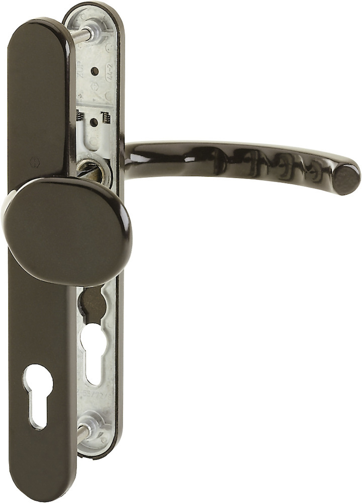 HOPPE® Wechselgarnitur mit Schmalschild Luxembourg 86G/3357N/1500, Aluminium