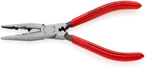 KNIPEX Verdrahtungszange L.160mm 0,5-0,75/1,5/2,5 mm² pol.Ku.-Überzug KNIPEX