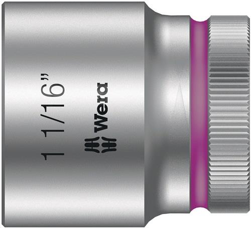 WERA Steckschlüsseleinsatz 8790 HMC Außen-6-kant 1/2 Zoll a6-KT.SW 30mm L.42mm WERA