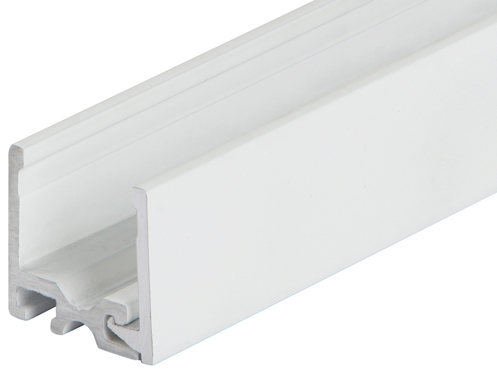 HERMAT Trennwand-Bodenclipprofil 6951/OD, ohne Dichtung, Aluminium