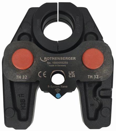 ROTHENBERGER Pressbacke ROMAX NANO iJAW 32 kN NW 32mm Typ TH Spezialstahl