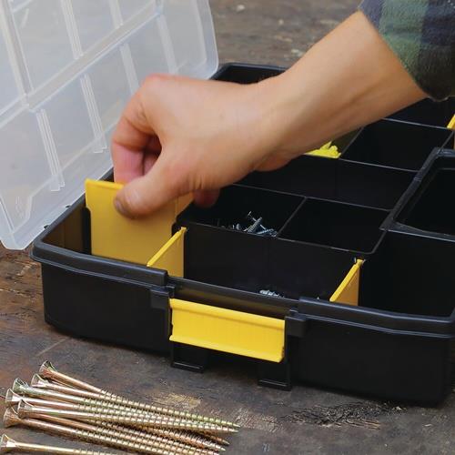Sortimentskasten SortMaster Junior B375xT292xH67mm 14 Fächer STANLEY Sortimentskasten SortMaster Junior B375xT292xH67mm 14 Fächer STANLEY