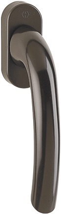HOPPE® Fenstergriff Tôkyô 0710/U26, ohne Schrauben, N10, Aluminium, 8106668