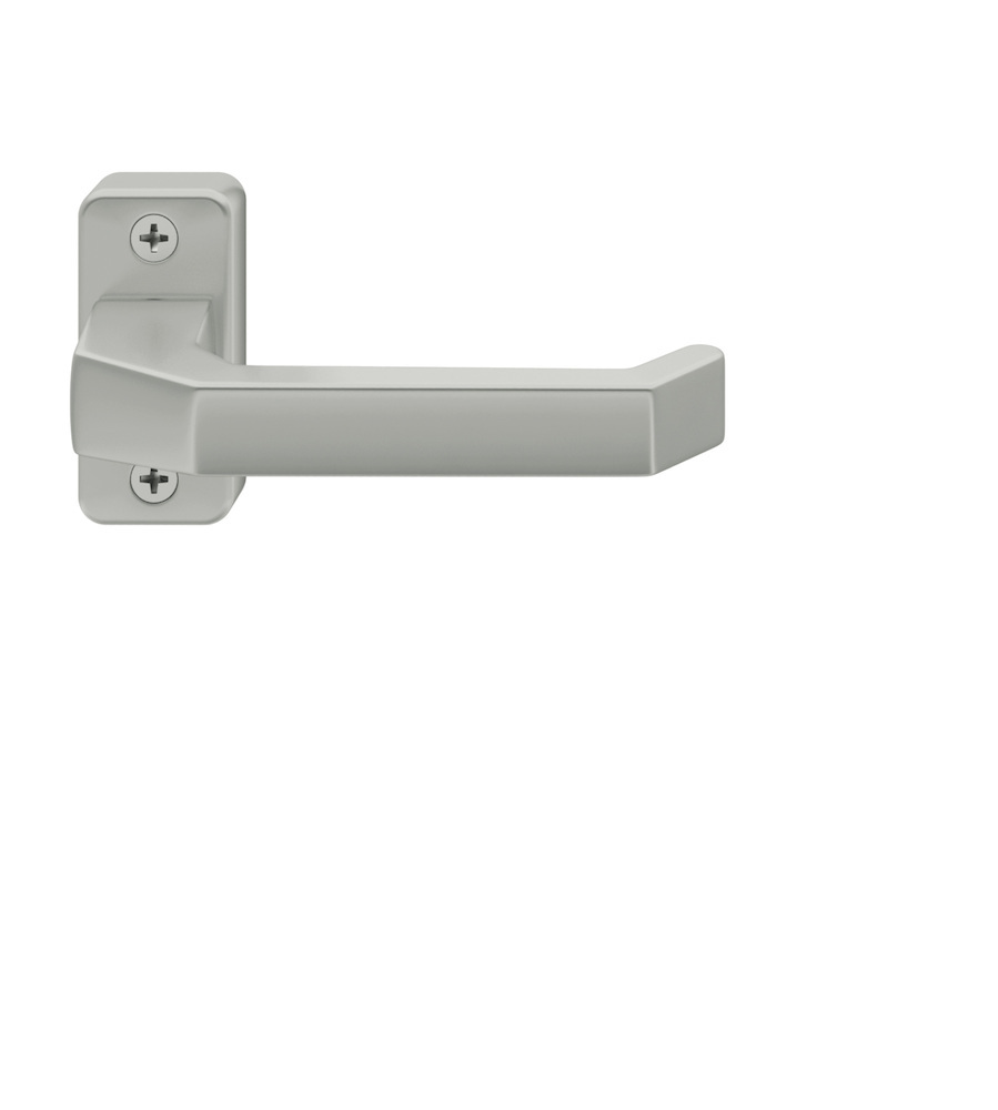 FSB Drücker-Halbgarnitur ohne Schlüsselrosette 06 0605, eckig, VK 8 mm, Aluminium