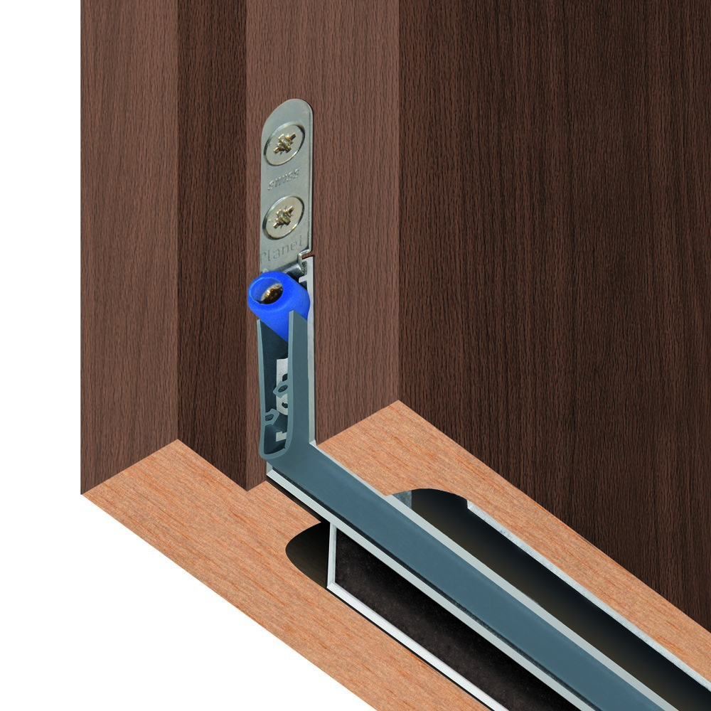 PLANET Türabsenkdichtung MinE-F/V, Silikon 585 mm grau