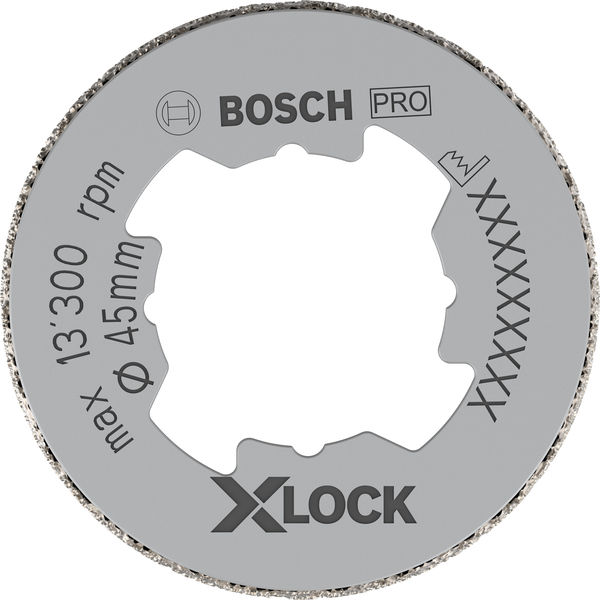 BOSCH Diamanttrockenbohrer X-LOCK Best for Ceramic Dry Speed, 45 x 35 mm