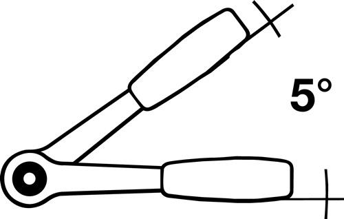 TECWERK Bit-/Hebelumschaltknarre 1/4 Zoll direkte Bitaufn.L.95mm 72 Z.TECWERK