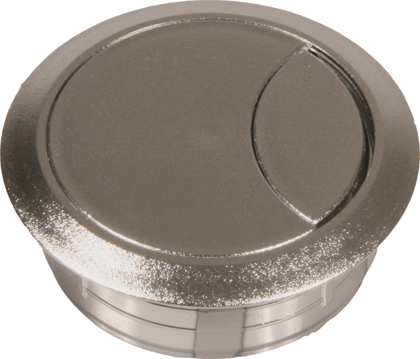 Veyhl Kabeldurchlass D: 80mm chrom