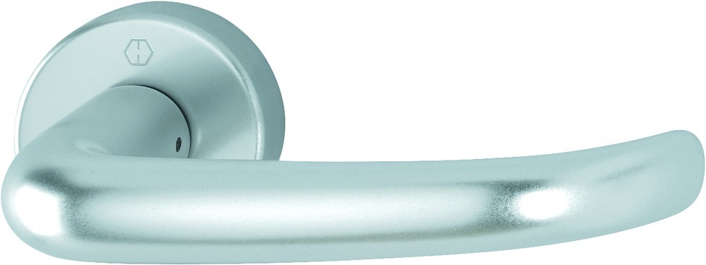 HOPPE® Drücker-Halbgarnitur ohne Schlüsselrosette San Francisco 1301/42H, ohne Stütznocken, Aluminium, 10804871