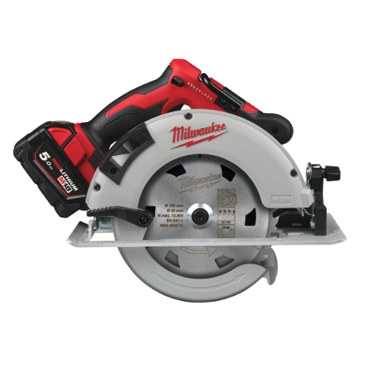 MILWAUKEE Bürstenlose Akku-Handkreissäge M18BLCS66-502X