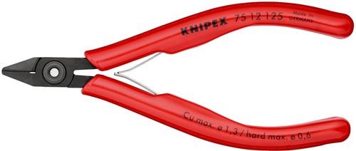 KNIPEX Elektronik-Seitenschneider L.125mm Form 1 Facette ja KNIPEX