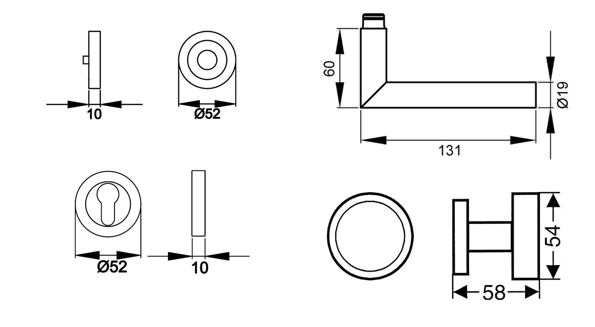 KARCHER DESIGN ER/FS 28 WGL 83 - Rhodos, Wechselgarnitur links, FS, Edelstahl KARCHER DESIGN ER/FS 28 WGL 83 - Rhodos, Wechselgarnitur links, FS, Edelstahl