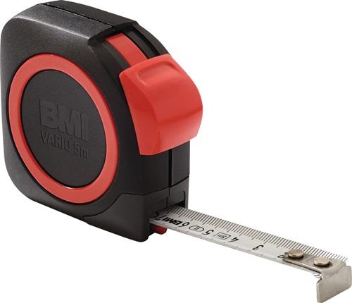 BMI Taschenrollbandmaß VARIO L.8m B.19mm mm/mm EG II ABS Automatic SB BMI