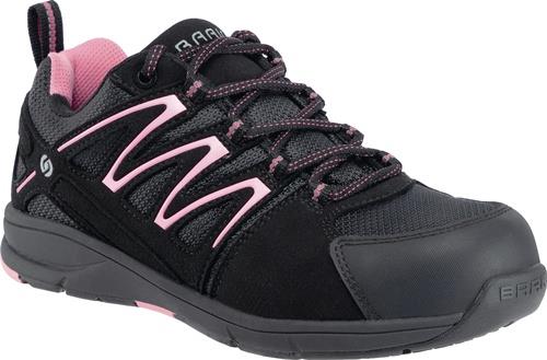 BAAK Damensicherheitsschuh Silvy2 Gr.41 schwarz/pink S1P SRC EN20345