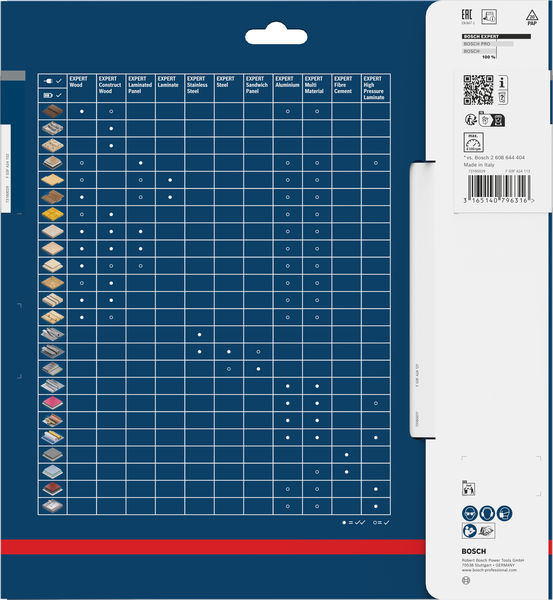 BOSCH Kreissägeblatt Expert for Wood, 235 x 30 x 2,8 mm, 48
