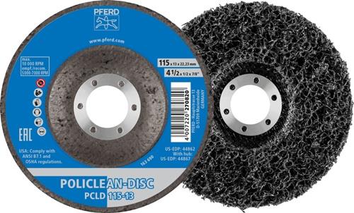 PFERD Grobreinigungsscheibe POLICLEAN Ø115x13mm Bohr.22,23mm PFERD