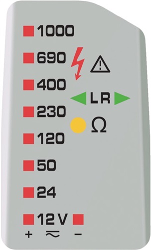 BENNING Spannungs-/Durchgangsprüfer DUSPOL® expert 12-1000 V AC/DC