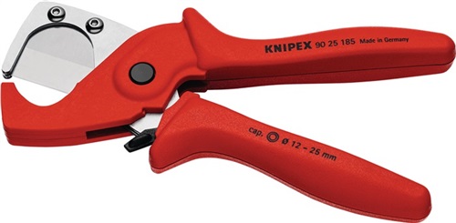 KNIPEX Rohrschneider f.Rohre D.12-25mm L.185mm Chrom-Vanadin-Elektrostahl KNIPEX