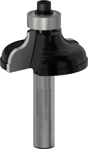 BOSCH Profilfräser A 8 mm, R1 4,8 mm, B 11 mm, L 14,3 mm, G 57 mm