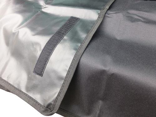 HP AUTOZUBEHÖR Kofferraummatte PES schwarz L105xB143cm HP AUTOZUBEHÖR