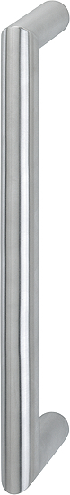 HOPPE    BA 350 mm L   Edelstahl Objekttür, Haustür edelstahl matt